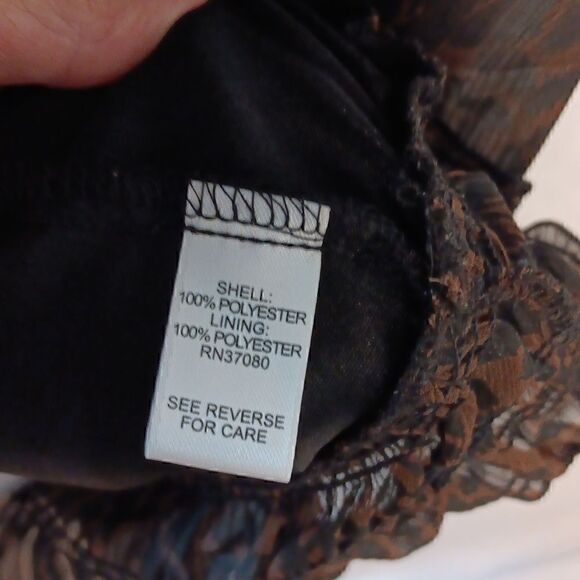 Cato Animal Print Blouse - Picture 6 of 8